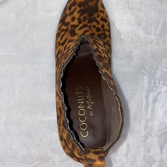 𝅺coconuts by Matisse Addie Leopard Print Ankle Booties Size 6.5M - Picture 13 of 16